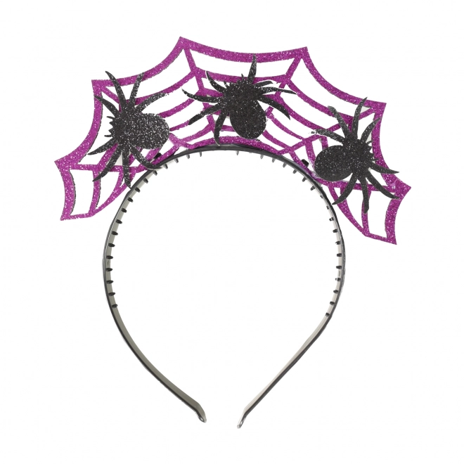 Halloween Headband with Spiders