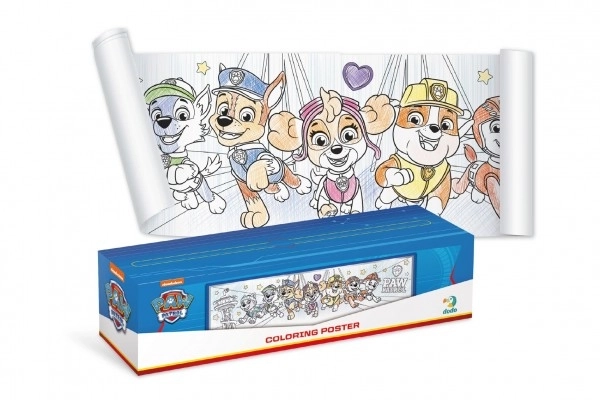 Coloring Poster Paw Patrol