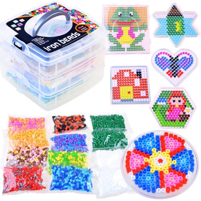 Mega Set Iron-On Beads 6000 Elements