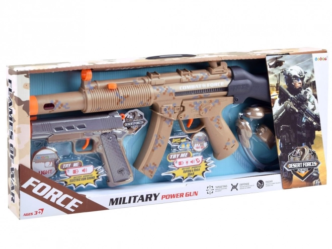 Military Toy Set Rifle and Pistol