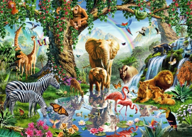 Ravensburger Jungle Adventure 1000 Piece Puzzle