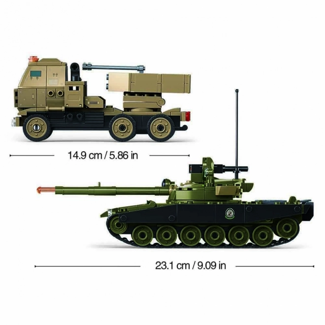 Sluban Army Military Operation Set