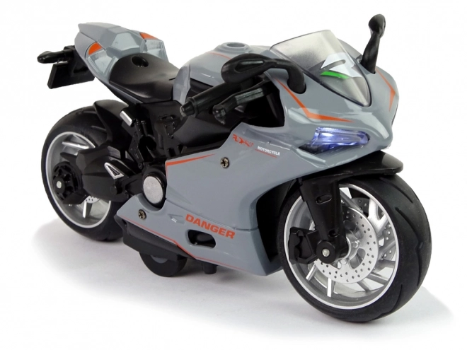 Pull-Back Sport Motorcycle with Sound and Lights