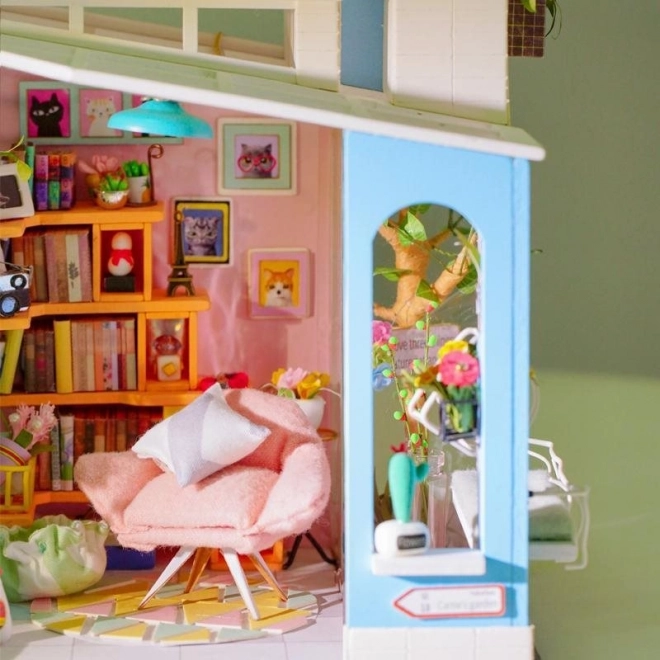 Robotime Rolife Diy Dollhouse with Led Lighting