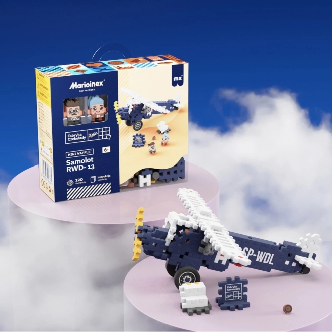 Mini Waffle Chocolate Adventure Plane Set