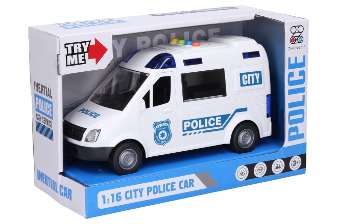 Police Car with Light and Sound Effects