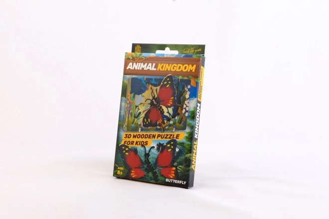 Wooden 3D Puzzle Butterfly