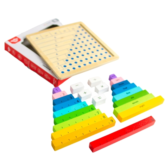 Gioco in legno - puzzle contare