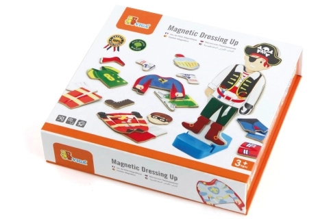 Wooden Magnetic Dress-Up Boy