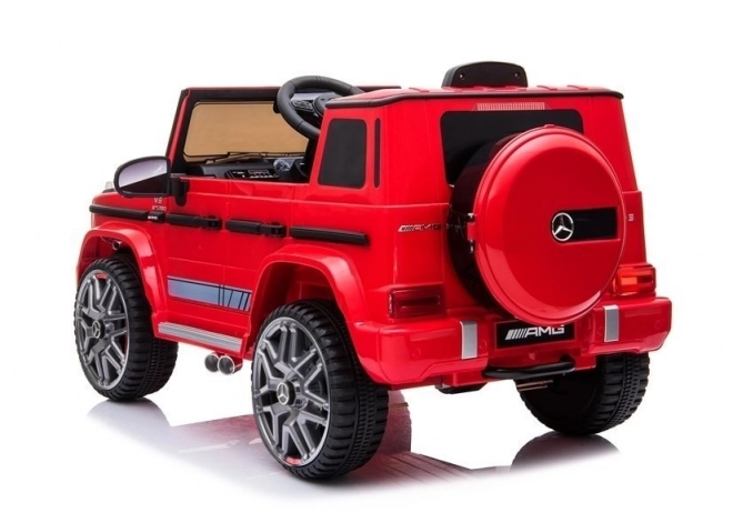 Battery Operated Red Mercedes G63 AMG for Kids