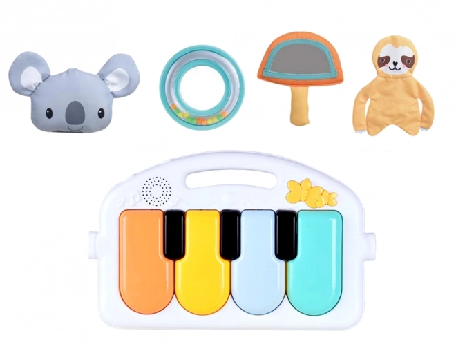 Educational Koala Baby Play Gym with Piano and Hanging Toys