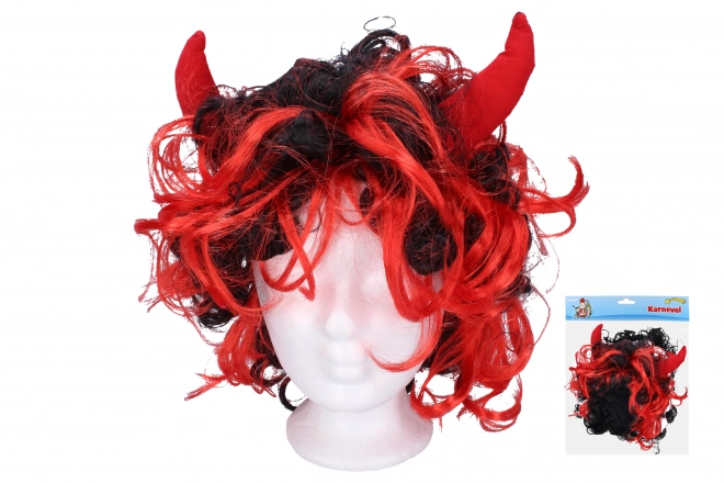 Wig with Horns