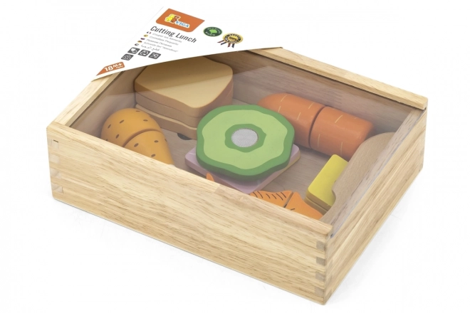 Wooden Food Play Set