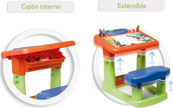 Adjustable Children's Desk and Chair Set