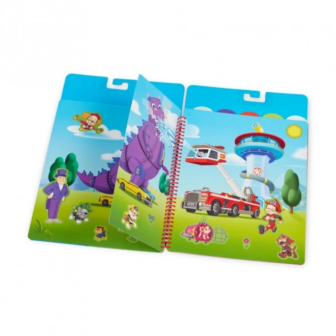 Paw Patrol Reusable Stickers Flip-Flap Ultimate Mission