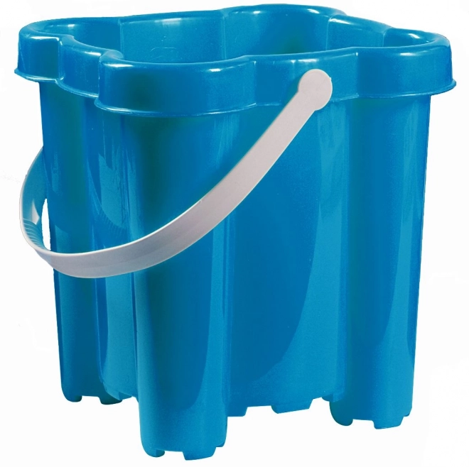 Sand Bucket Castle 4 Towers Blue