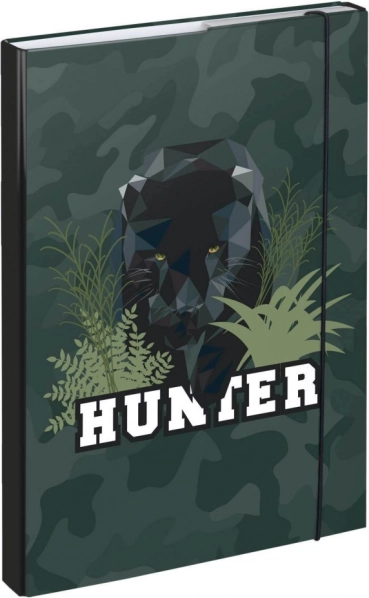 Covers for A4 School Notebooks with Panther Design