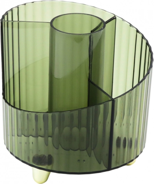 Clear Green Stationery Organizer