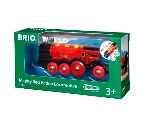 Classic Red Locomotive Toy