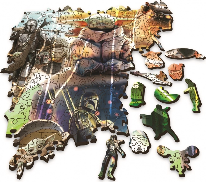 Trefl Wooden Puzzle The Mandalorian: Mysterious Grogu