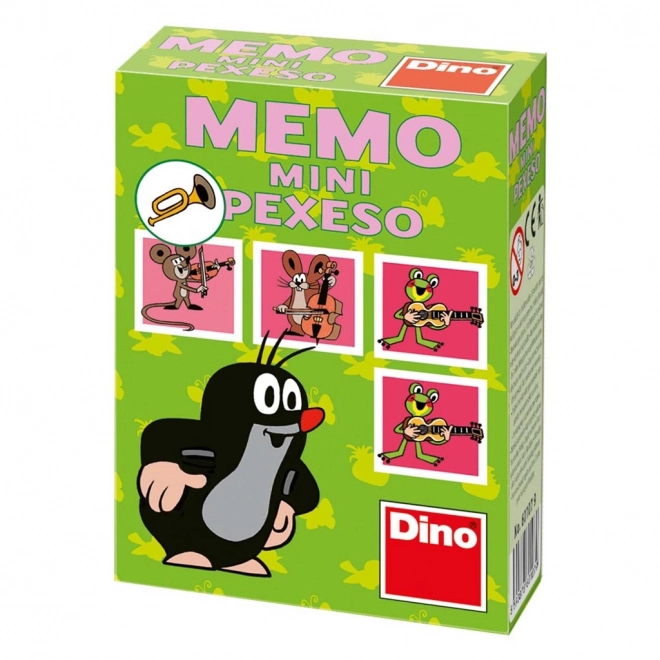 Dino mini memory game with Mole