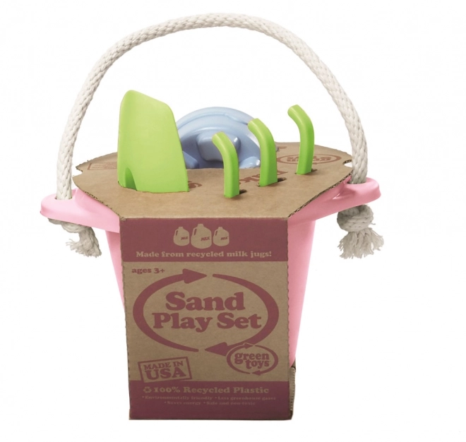 Green Toys Pink Sand Set