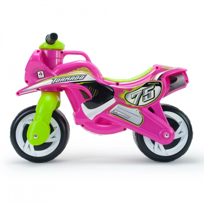 Children's Balance Bike Tundra Tornado Pink