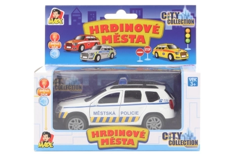 City Police Car with Light and Sound