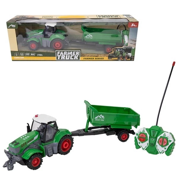 Remote Control Tractor with Trailer