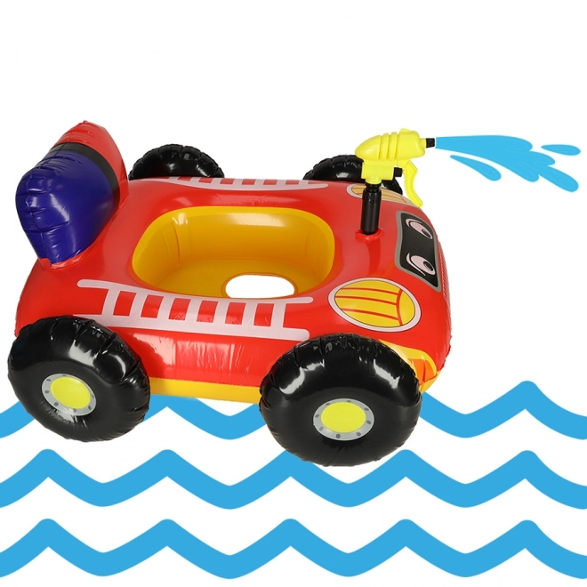 Inflatable Boat with Water Gun for Kids