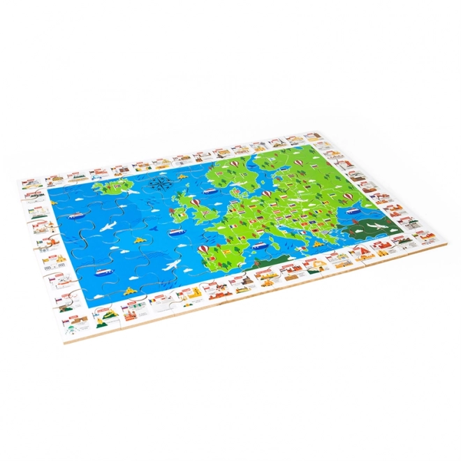 Bigjigs Puzzle of European Landmarks