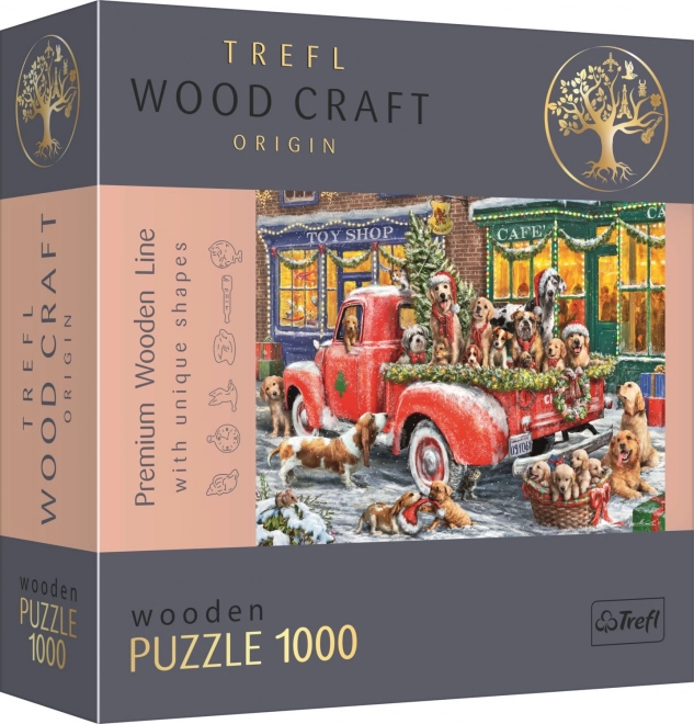 Trefl wood craft origin festive helpers jigsaw puzzle 1000 pieces