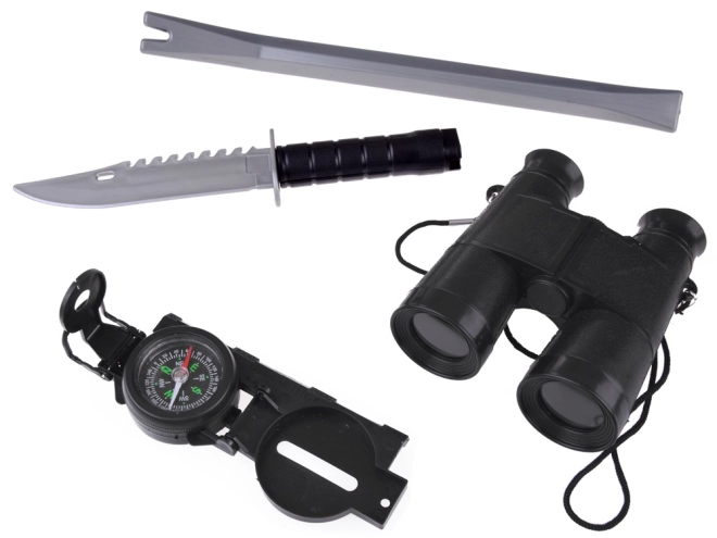 Police Set for Playing Policeman Weapon Handcuffs ZA4826