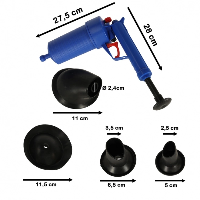 Air Pressure Drain Unblocker