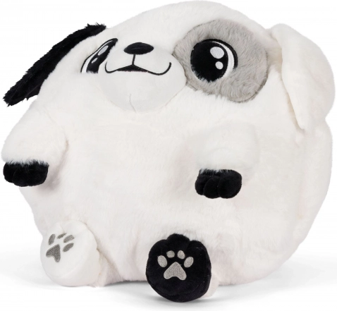 Cozy Noxxiez warming plush pillow 3-in-1 – white dog