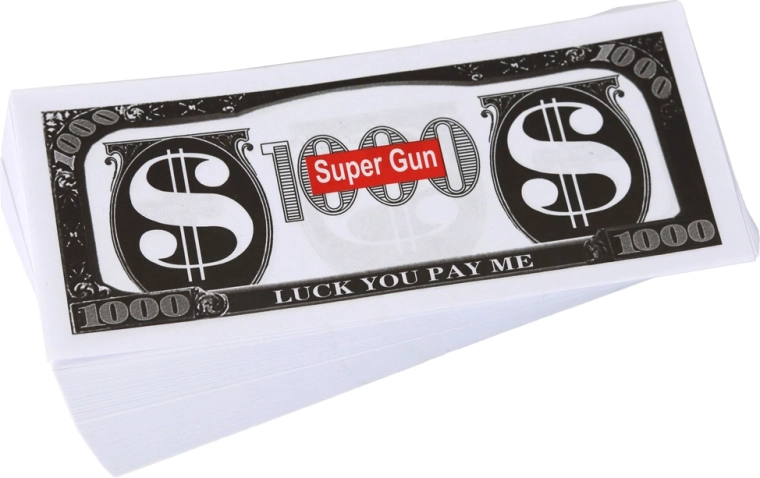 Včetně bankovek, připraveno k použití