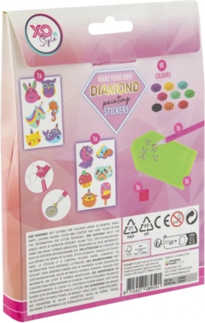 Diamond Painting Stickers Unicorn Set