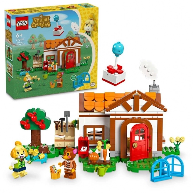 Visit with Isabelle Building Set from Animal Crossing