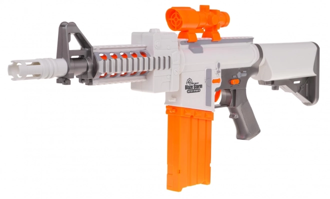 Blaze Storm White Toy Gun