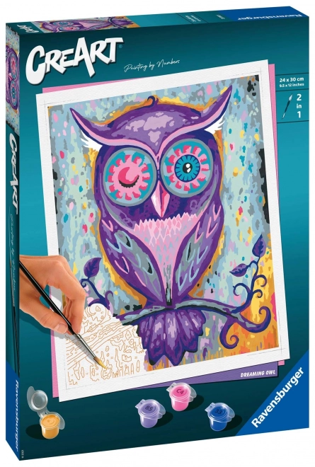 CreArt Dreaming Owl