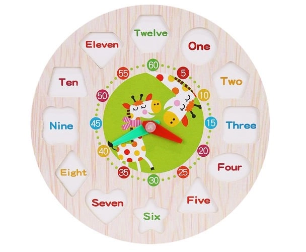 Wooden Educational Clock Toy