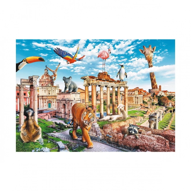 Trefl Art Collection Wild Rome Puzzle 1000 Pieces