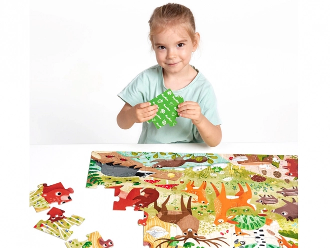 Puzzle Foresta Selvaggia 40 Pezzi