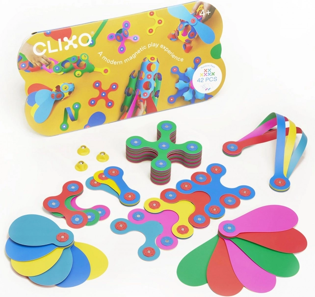 Magnetická skladačka Rainbow Clixo