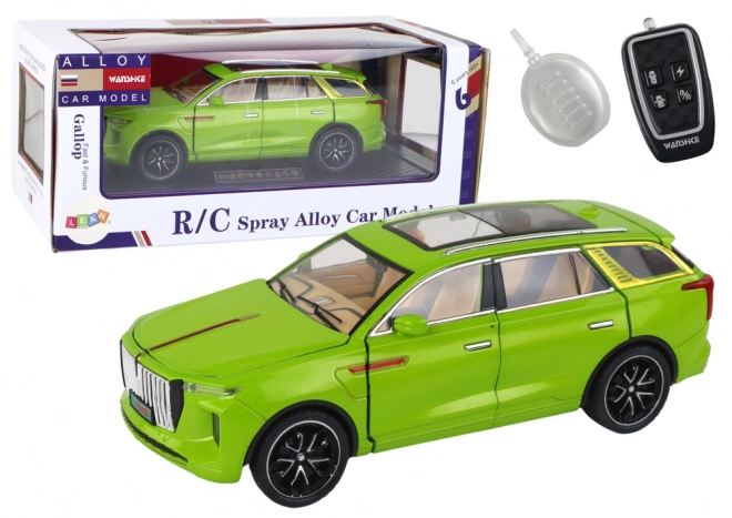 RC Model Car Aluminum Green