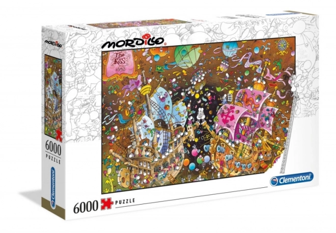 Clementoni Puzzle Mordillo: The Kiss 6000 Pieces