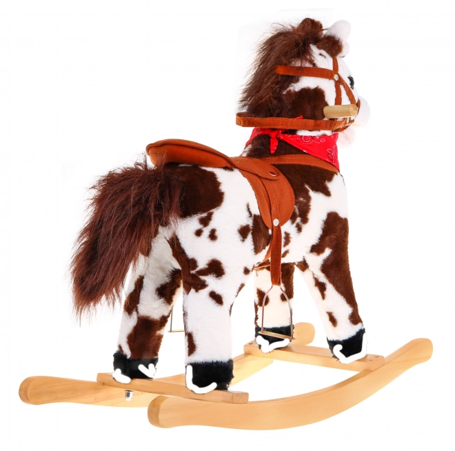 Rocking Horse with Interactive Effects for Kids