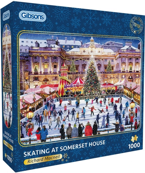 Gibsons Puzzle Ice Skating at Somerset House