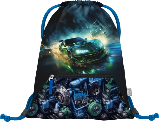 Bag with Pocket Racing Car