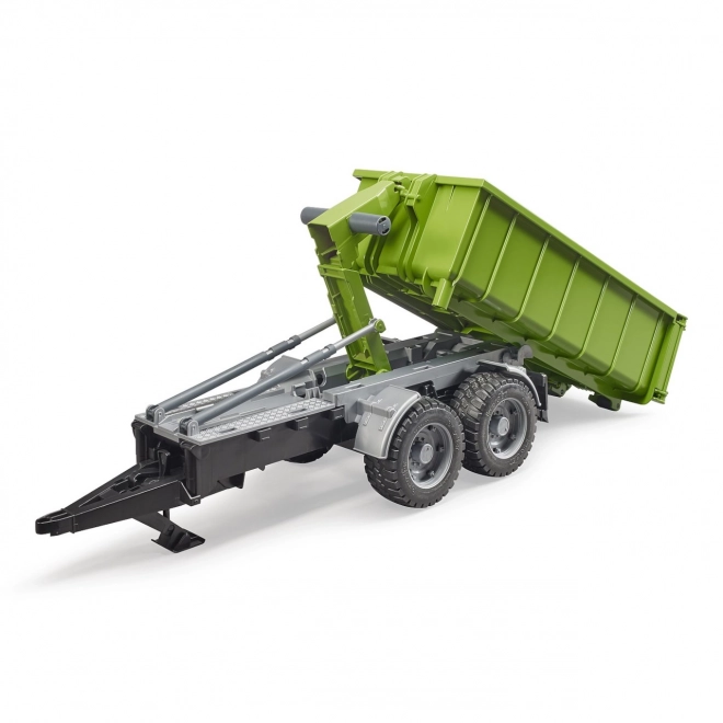 Bruder Green Tipper Truck with Detachable Container